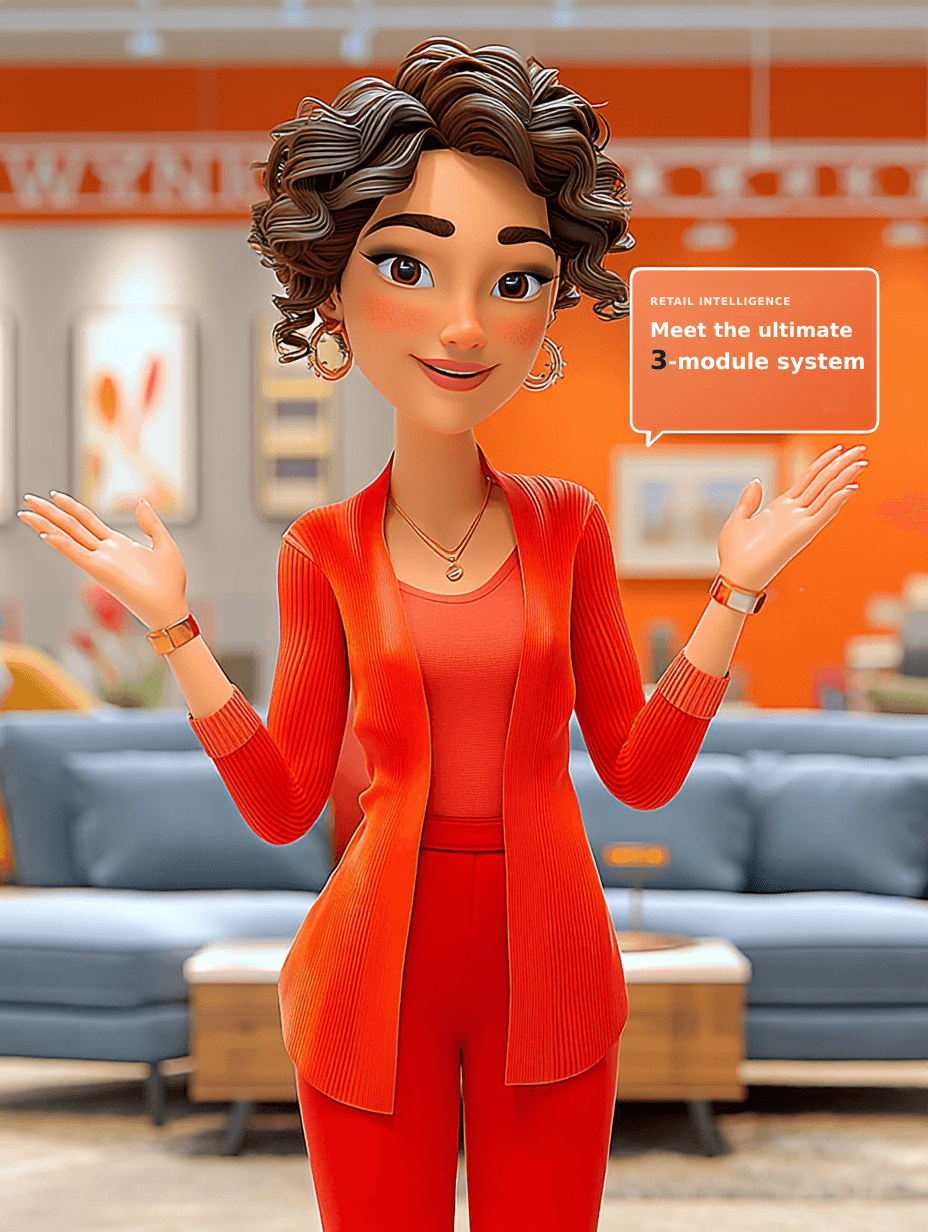 RITA, the human face of the RETASYS retail intelligence system